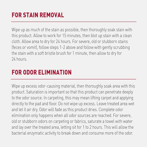 Nature's Miracle Advanced Dog Stain & Odor Eliminator Foam, 17.5 oz (6 Pk)
