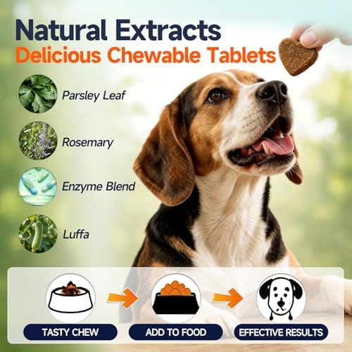 No Poo Chews for Dogs, a Gentle Coprophagia Deterrent Supplement. Daily Poop Pills with Digestive Enzymes, Probiotics, and Pumpkin Powder to Help Reduce Feces Consumption. Chicken.