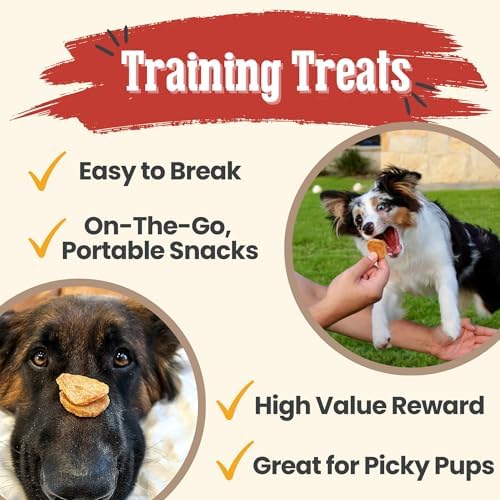 Farm To Pet - Dog Training Treats - Chicken Chips, Single Ingredient - 12 oz, Lean, All Natural, Healthy Dog Treats for Small, Medium, Large Breeds, & Puppies, Made in USA