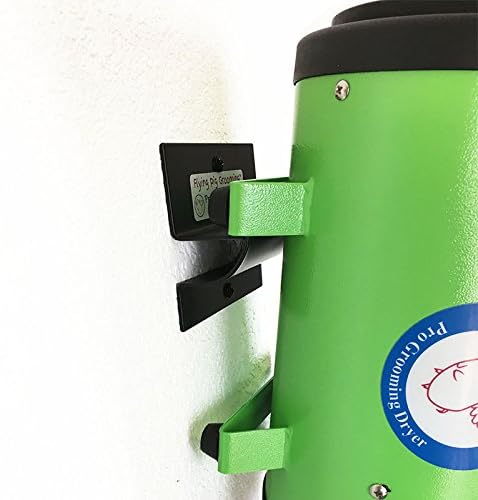 Flying Pig Grooming Flying One Wall Mount Grooming Dryer Kit (Green)