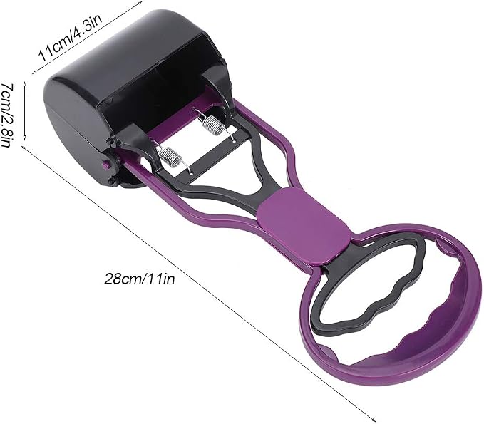 Dog Poop Scooper Long Handle, 28cm, Pet Poop Scooper, Portable Dog Poop Scoop, Pick Up Dog Feces or Pet, 28 X 11 X 7cm