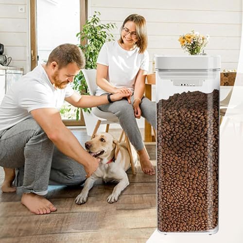 Pet Food Container Stackable Airtight Vacuum Sealing Leakproof