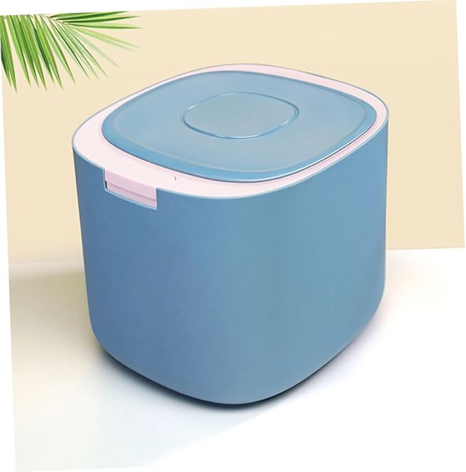balacoo Sealed Pet Food Container Airtight Storage Case for Cat Dog Food Material Moisture, Blue