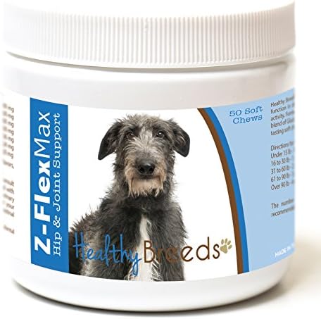 Healthy Breeds Scottish Deerhound Z-Flex Max Hip and Joint Soft Chews 50 Count