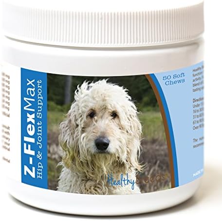 Healthy Breeds Goldendoodle Z-Flex Max Hip and Joint Soft Chews 50 Count