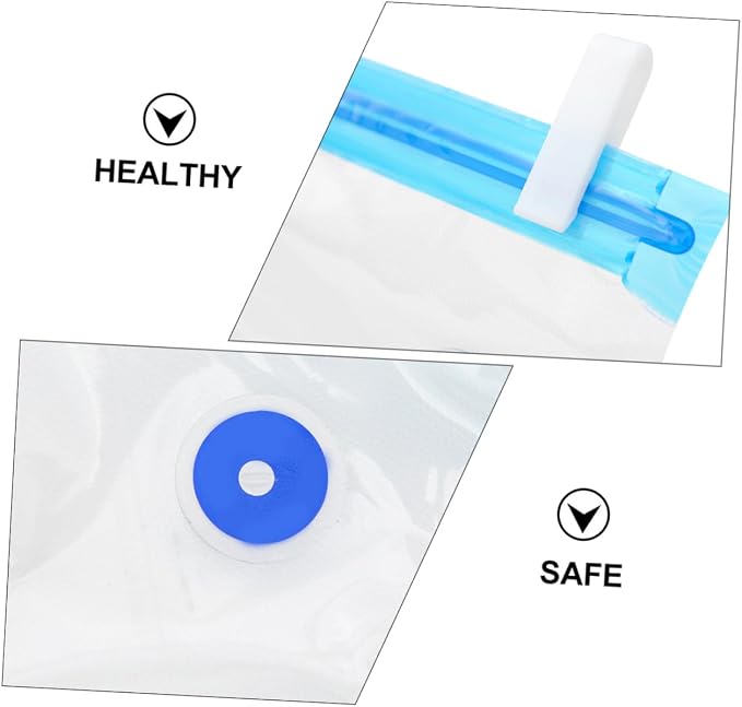 SOLUSTRE 1Set Multifunction Vacuum Compression Bag for Pet Food Preservation Non Filter Pump Food Storage Airtight Seal for Freshness for Meat Dried Fruits and More
