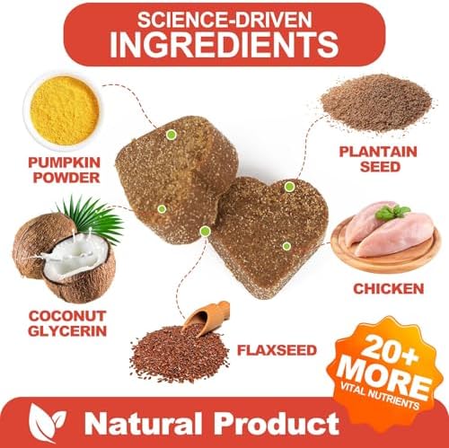 Probiotics for Dogs - Chicken Flavor Dog Probiotic Soft Chews for Digestive Health, Gut Support, & Immune Boost with Digestive Enzymes & Prebiotics - 120 Chews for All Breeds & Ages