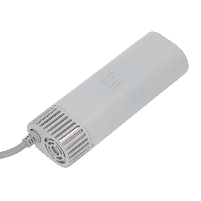 Dog Hair Dryer Blower for Grooming Quiet Handheld Intelligent Temperature Regulation Home Pet Blow Gray (US Plug 125V)