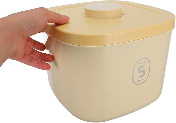 Airtight Small Vacuum-sealed Pet Food Storage Container Yellow Dog Food Holder Moisture-proof Large Capacity, Small, Yellow