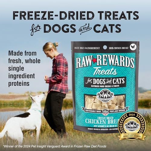Northwest Naturals Raw Rewards Freeze-Dried Chicken Breast Treats - 3oz (Pack of 3)