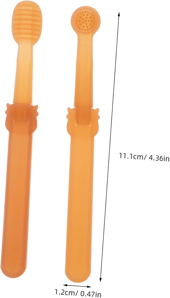 Yardwe Pet Toothbrush for Dogs Cats Small Dog Brush Pet Grooming Kit Silicone Brush Comprehensive Cleaning