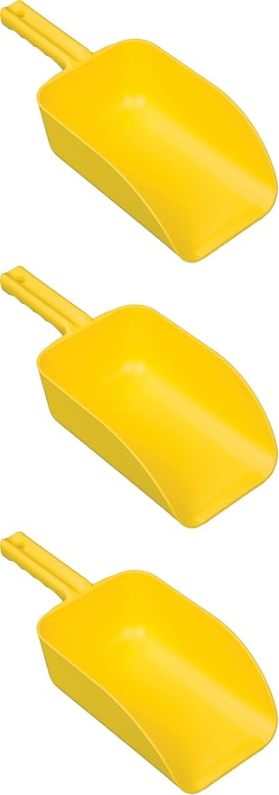 Remco 65006 Scoop,82 oz.,PP,Yellow (Pack of 3)