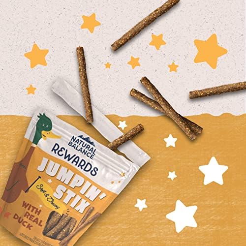 Natural Balance Rewards Jumpin' Stix Dog Treats, Duck, 4 oz