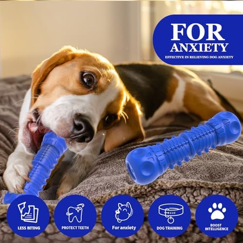 ZIKATON Dog Squeaky Toys for Aggressive Chewers, Durable Chew Toys for Large Medium Breed Dog, Tough Durable Dogs Toys