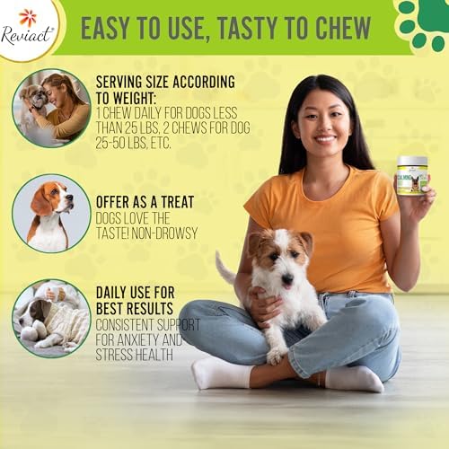 Calming Chews for Dogs, Beef, 60-Pack, 60 Count