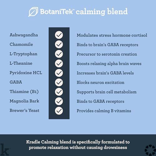 Kradle Calming Chews for Dogs, 150 Chews