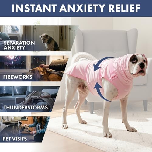 Spark Paws Anxiety Relief Vest for Dogs, 5XL
