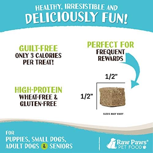 Raw Paws Freeze-Dried Beef Liver Dog & Cat Treats, 8-oz - Training