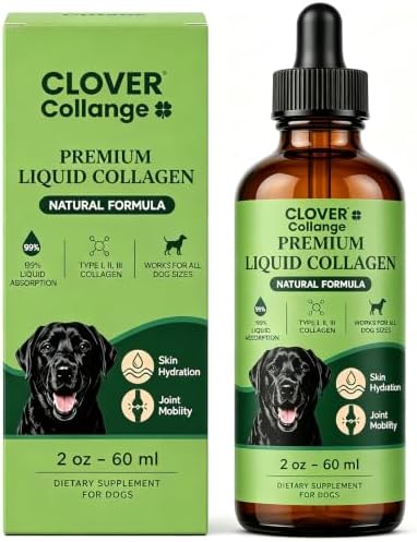 Tryclover Premium Liquid Collagen for Dogs