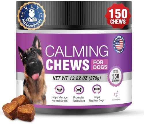 Calming Chews for Dogs 150, Melatonin