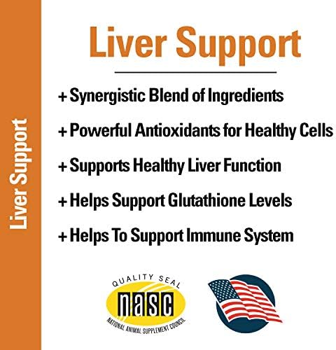 Vet Classics Liver Support Pet Health Supplement for Dogs & Cats - 120 Ct