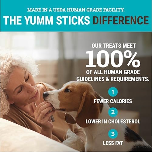 Etta Says! Yumm Sticks Turkey Jerky Dog Treats - 12ct