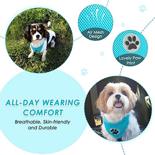 SlowTon Dog Car Seat Belt Harness - LBL, XXS