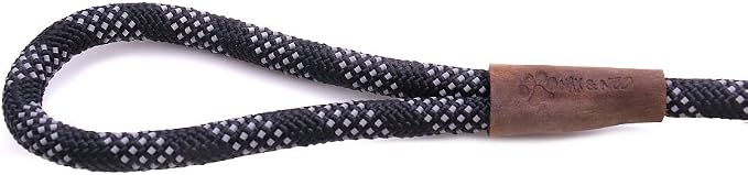 Max and Neo Double Handle Rope Slip Lead Leash - We Donate 1 for 1 to Dog Rescues for Every Product Sold