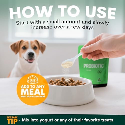 Petz Park Dog Probiotic Powder for Gut Health
