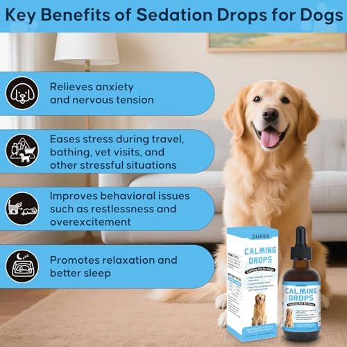 Calming Drops for Dogs with Melatonin