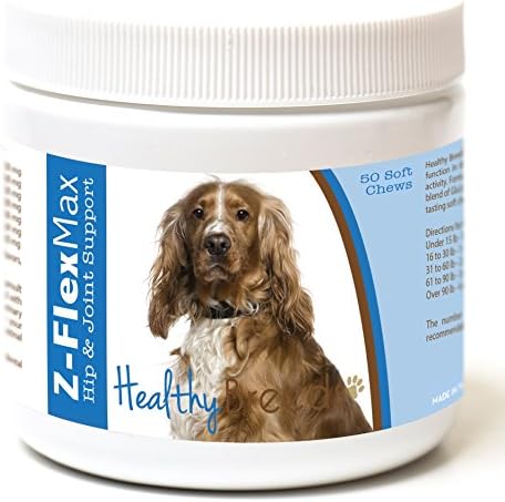Healthy Breeds English Cocker Spaniel Z-Flex Max Hip and Joint Soft Chews 50 Count