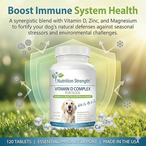 Vitamin D for Dogs | for Strong Bones, Teeth & Joints