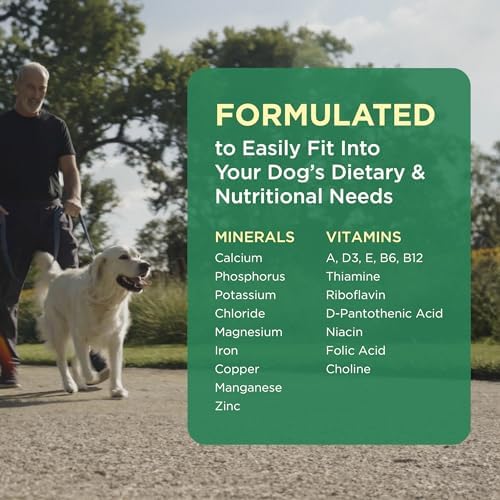 Zoetis Pet Tabs Plus 180CT,Brown,10000276 | 20 Essential Minerals & Vitamins, Restorative Formula for Aging & Working Dogs, Stress Recovery, Supports Nutritional Gaps