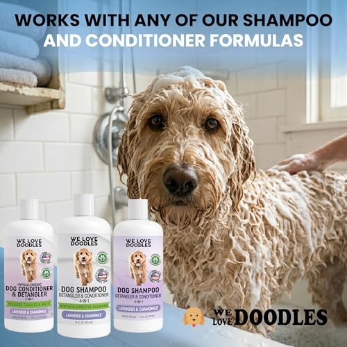 Dilution Bottle for Dog Shampoo, Conditioner & Solutions, 35 oz, 1 Pack
