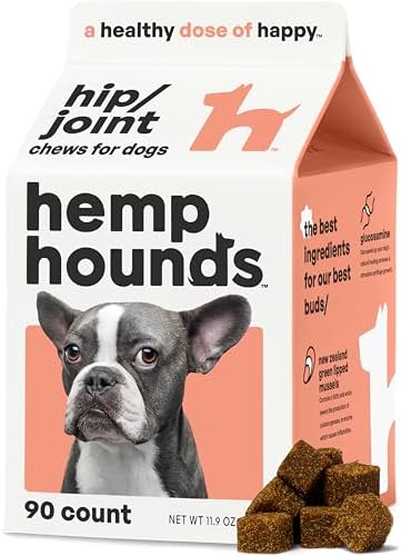 Adaptogenic Joint Supplement for Dogs- Glucosamine Chondroitin for Dogs with Green Lipped Mussels - MSM - 90 Chews - Dog Pain Supplement - Inflammation Relief Chews - Beef Liver Flavor
