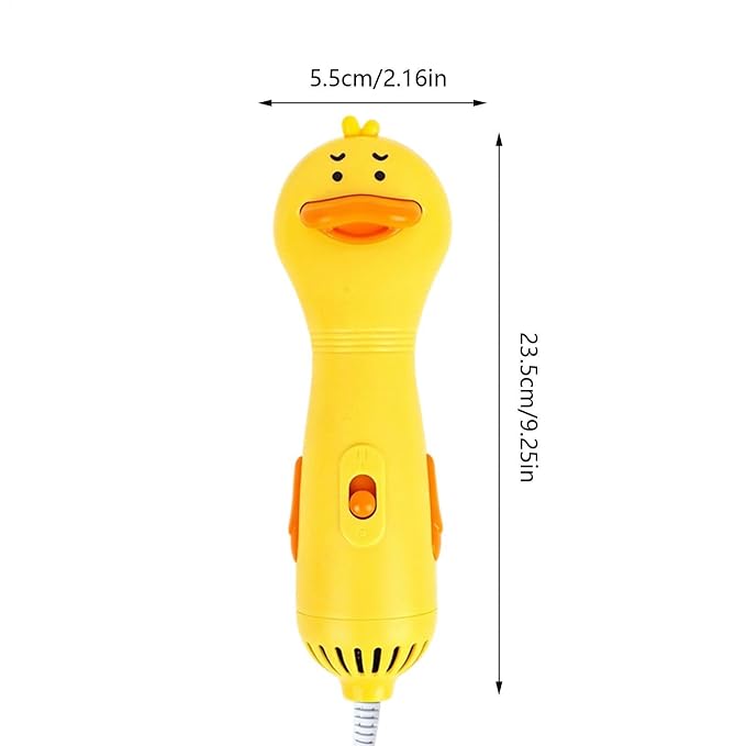 Dog Hair Dryer Brush, Dries Gently with Quiet Overheat Protection Tool | Pet Hair Blow Dryer, Quiet Plug In Design, Helps Dry Comfortably, for Small Breeds Puppy Kitten Bathroom Travel Home
