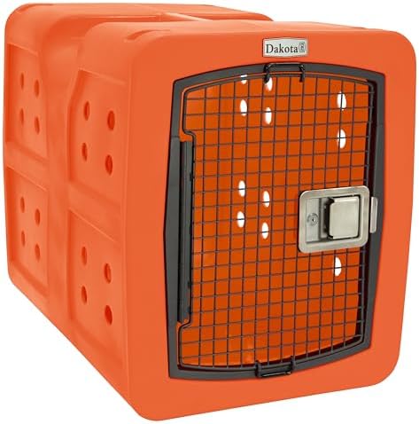 dakota283 Medium Kennel -Frame Door- Orange