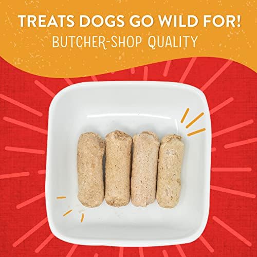 Stella & Chewy's Freeze-Dried Raw Wild Weenies Dog Treats - High-Protein Training Treats for Dogs & Puppies - All-Natural Chicken Recipe with 97% Meat & Organs - USA Made - 11.5 oz Bag