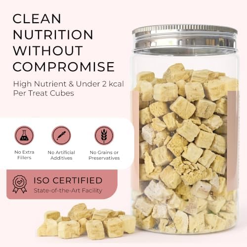 BLACK FOX Freeze-Dried Salmon Treats for Dogs & Cats - 280ct, 4oz