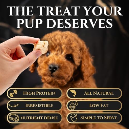Freeze Dried Alaskan Whitefish Dog Treats, Natural Dog Treats