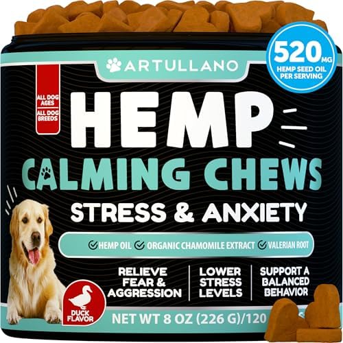 Dog Calming Chews, Hemp