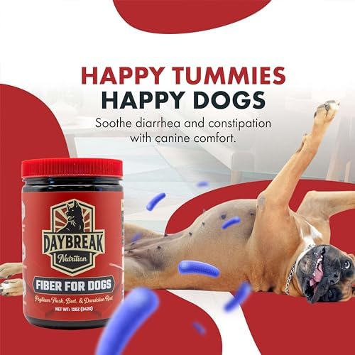 Daybreak Nutrition Fiber for Dogs Psyllium Husk Powder