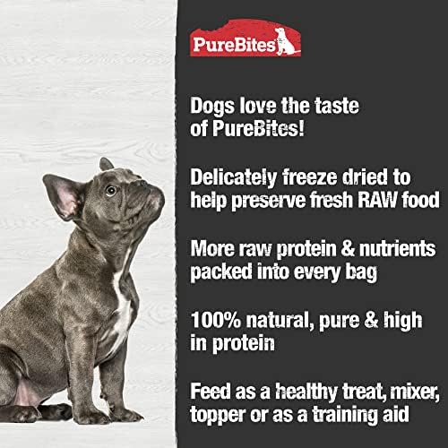 PureBites Chicken Single Ingredient Freeze Dried Dog Treats, 8.6 oz