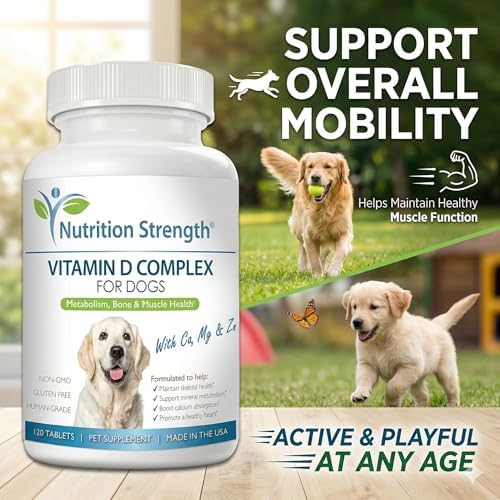 Vitamin D for Dogs | for Strong Bones, Teeth & Joints