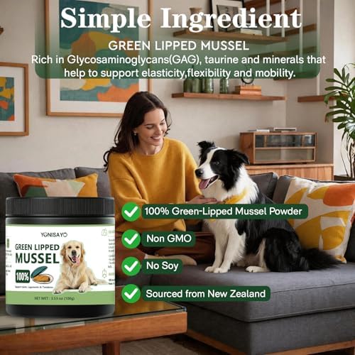 2 Pack Pure Green Lipped Mussels for Dogs and Cats