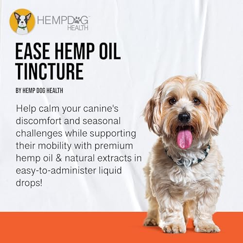 Ease, Pet Hemp Oil, Hip, Joint & Mobility Support, Turmeric