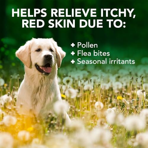 Vet's Best Allergy Itch Relief Dog Shampoo with Oatmeal, Aid Itching, 16 oz
