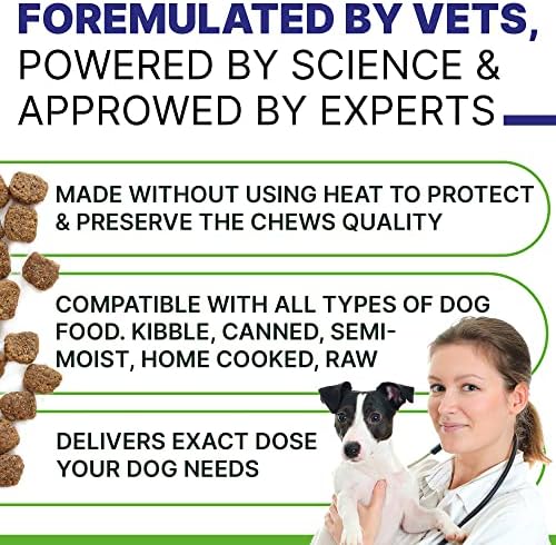 Allergy Relief Dog Chews - Itchy Skin Relief with Omega 3 + Probiotics