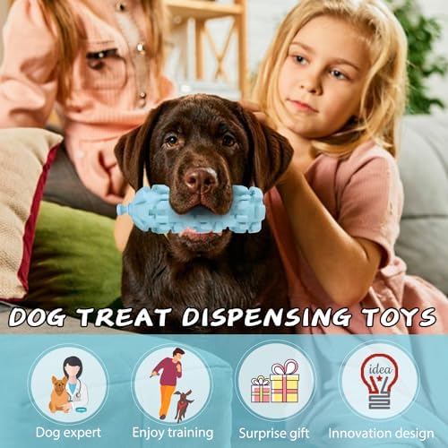 8 Hour Cooling Ice Lolly Dog Toys for Summer, Water & Milk Freezable Feeder | Long Lasting Cooling Outdoor Camping Accessories, Easy Clean Treat Dispenser for Aggressive Chewer