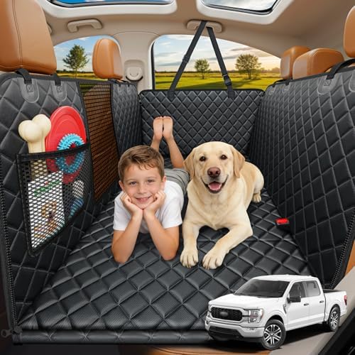 URPOWER XL Hard Bottom Dog Seat Cover - Full-Size Crew Cab Trucks